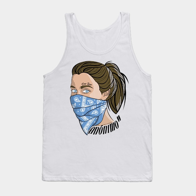Anonymous Tank Top by Green Dreads